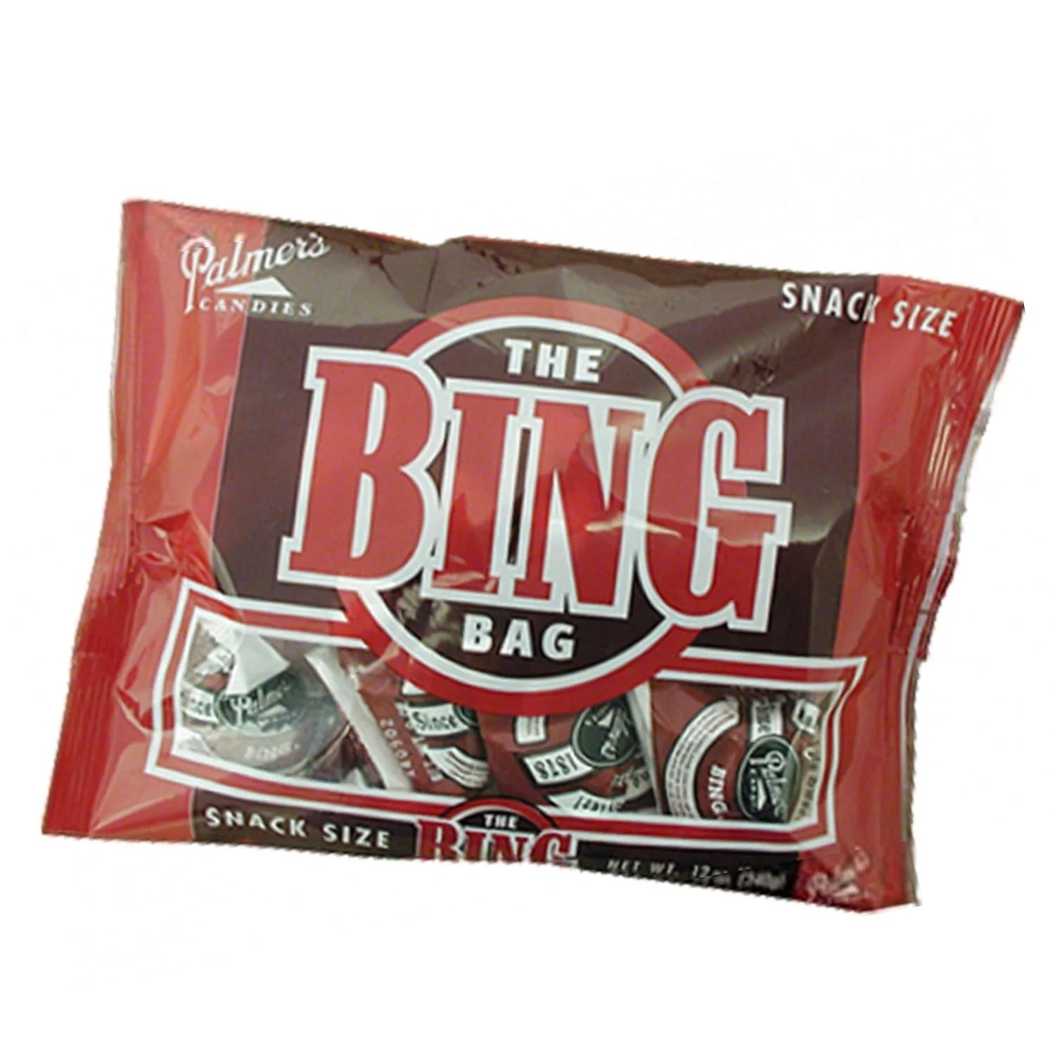 Palmers Twin Bing Candy Bar Snack Size Bag (1Pack) Chocolate Palmers Twin Bing Candy Bar Snack Size Bag (1Pack) Chocolate