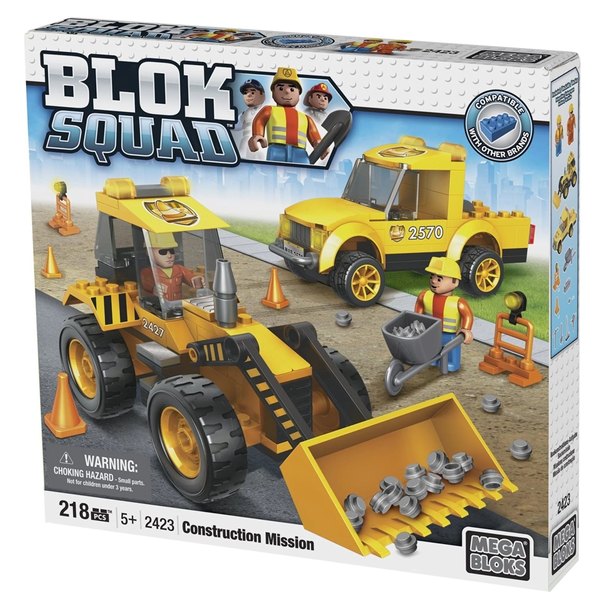 Mega Bloks Blok Squad Construction Mission Set Walmart