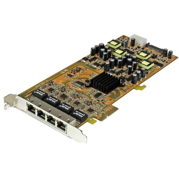 4 Port Gigabit Power over PCIe Network Card PSE / PoE PCI