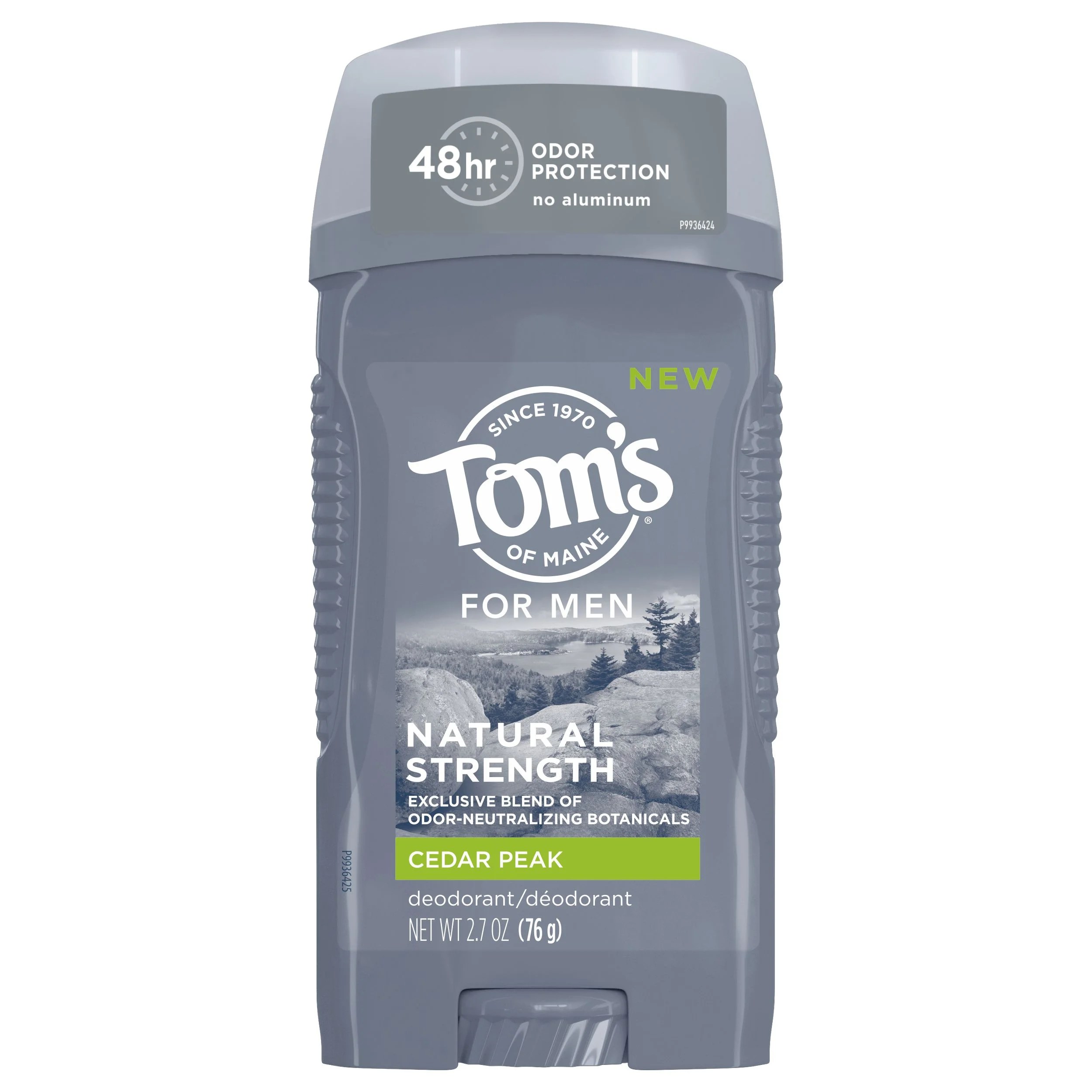 Tom's of Maine Natural Strength Deodorant, Deodorant for Men, Natural