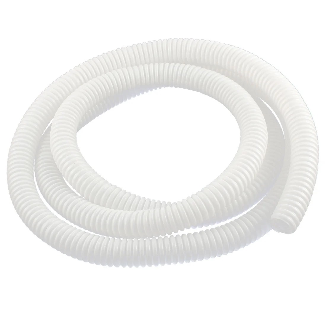 Plastic Air Conditioner Drain Pipe Water Hose 2 Meters Length White