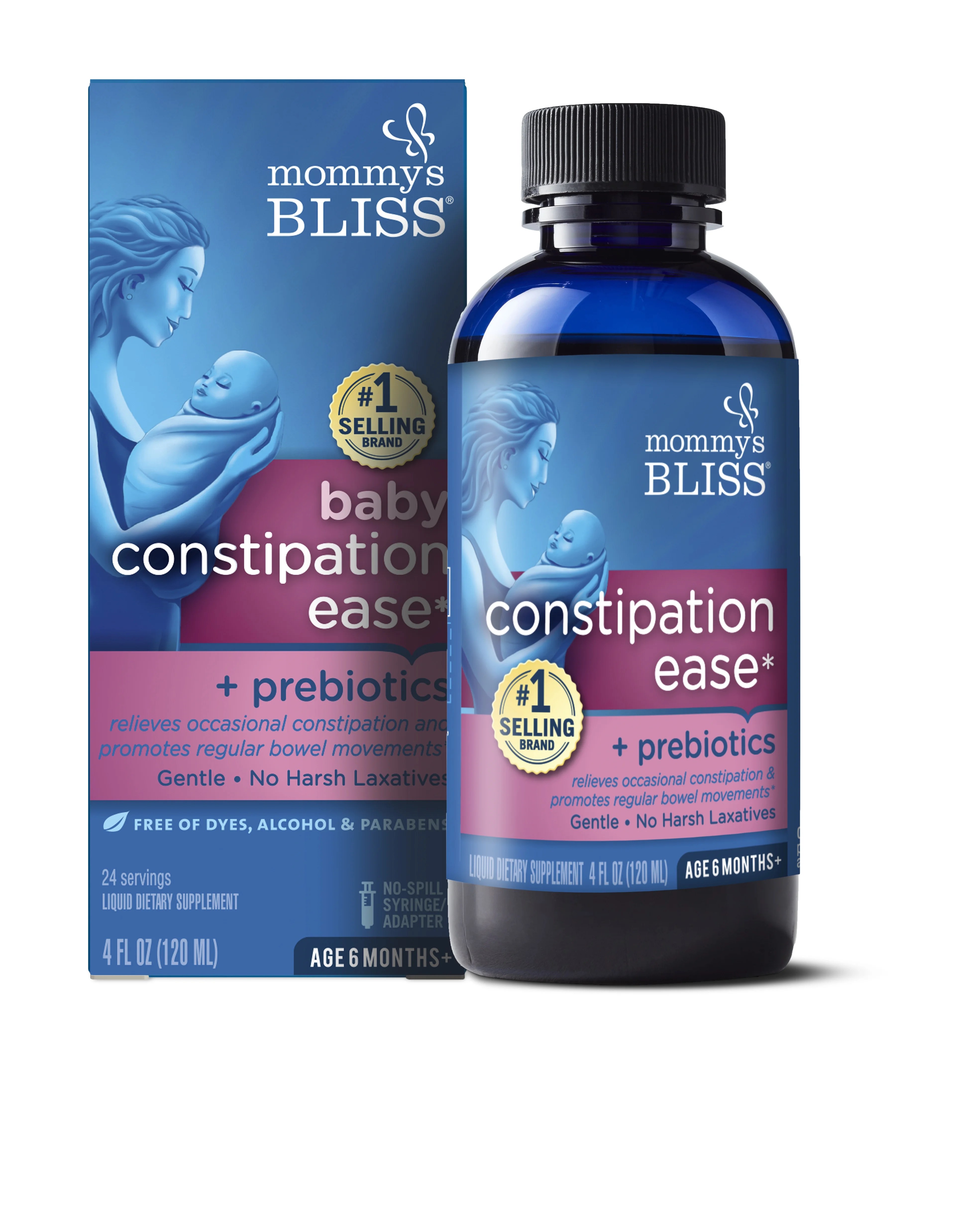 Mommy's Bliss Baby Constipation Ease + Prebiotics, 4 fl. Oz. Walmart