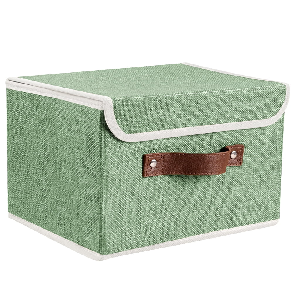 2/4/6/Pcs Collapsible Fabric Cube Storage Bins Small Large Home