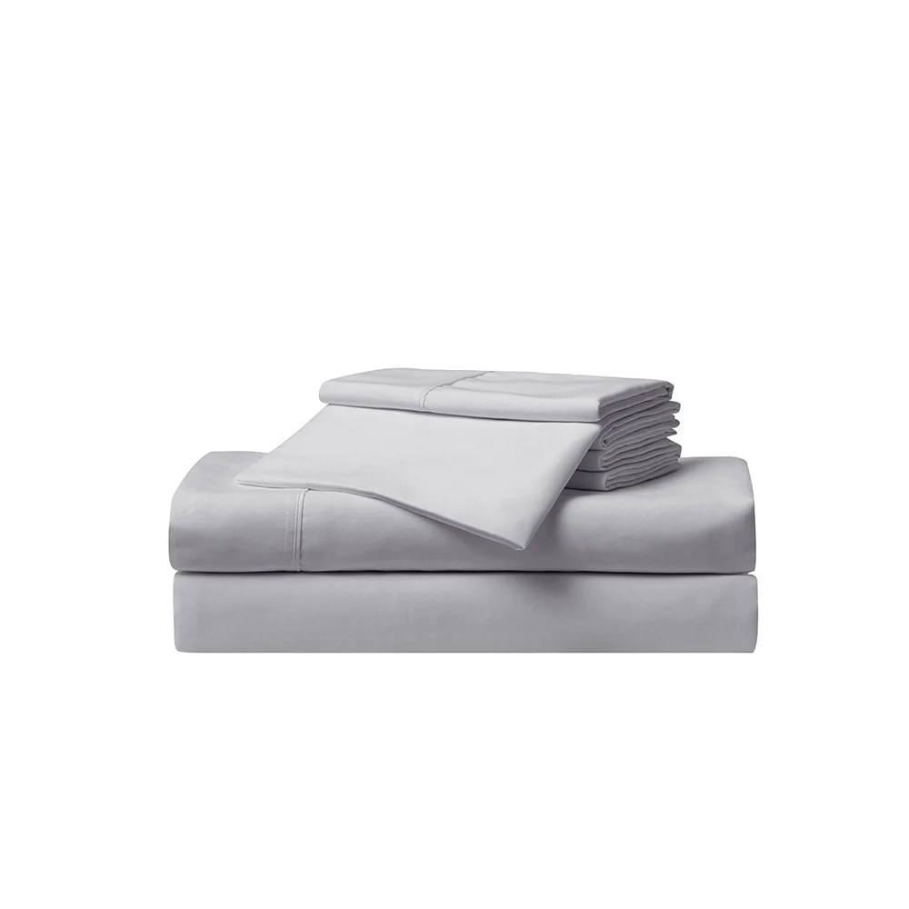Serta So Soft 3Piece Light Gray Sheet Set, Twin