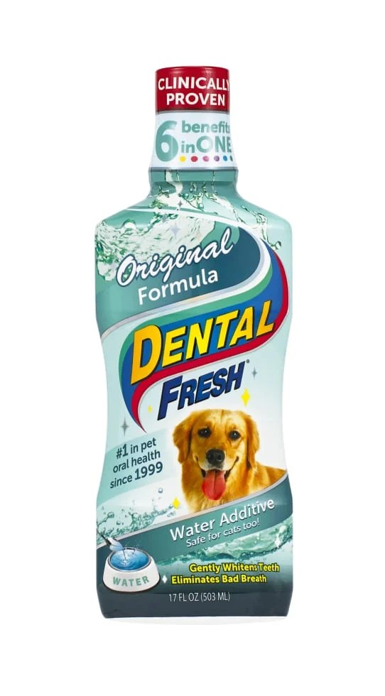 Dental Fresh Water Additive for Dogs Clinically Proven Original