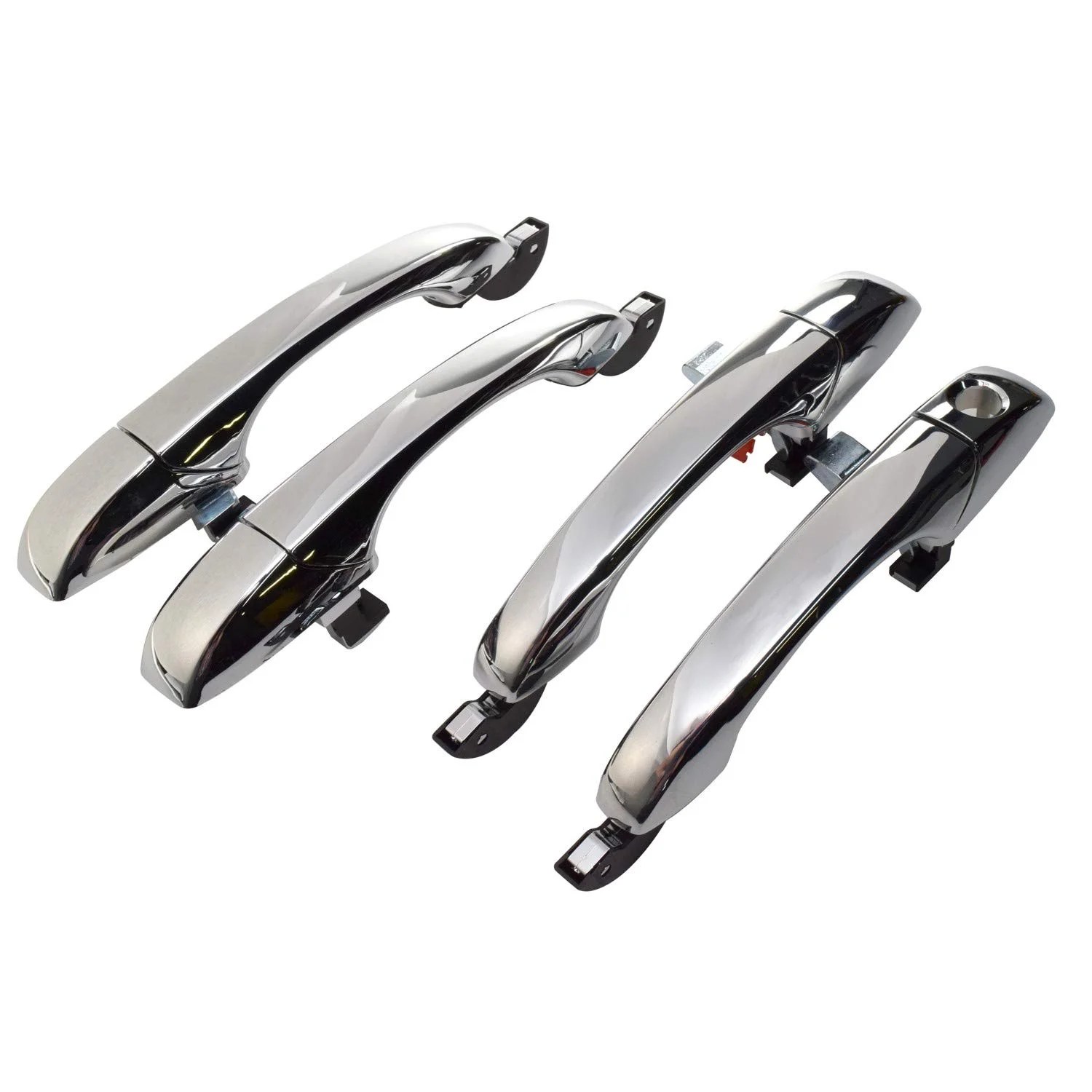 HQRP Chrome Door Handle Set (4pcs) Exterior Outer Outside