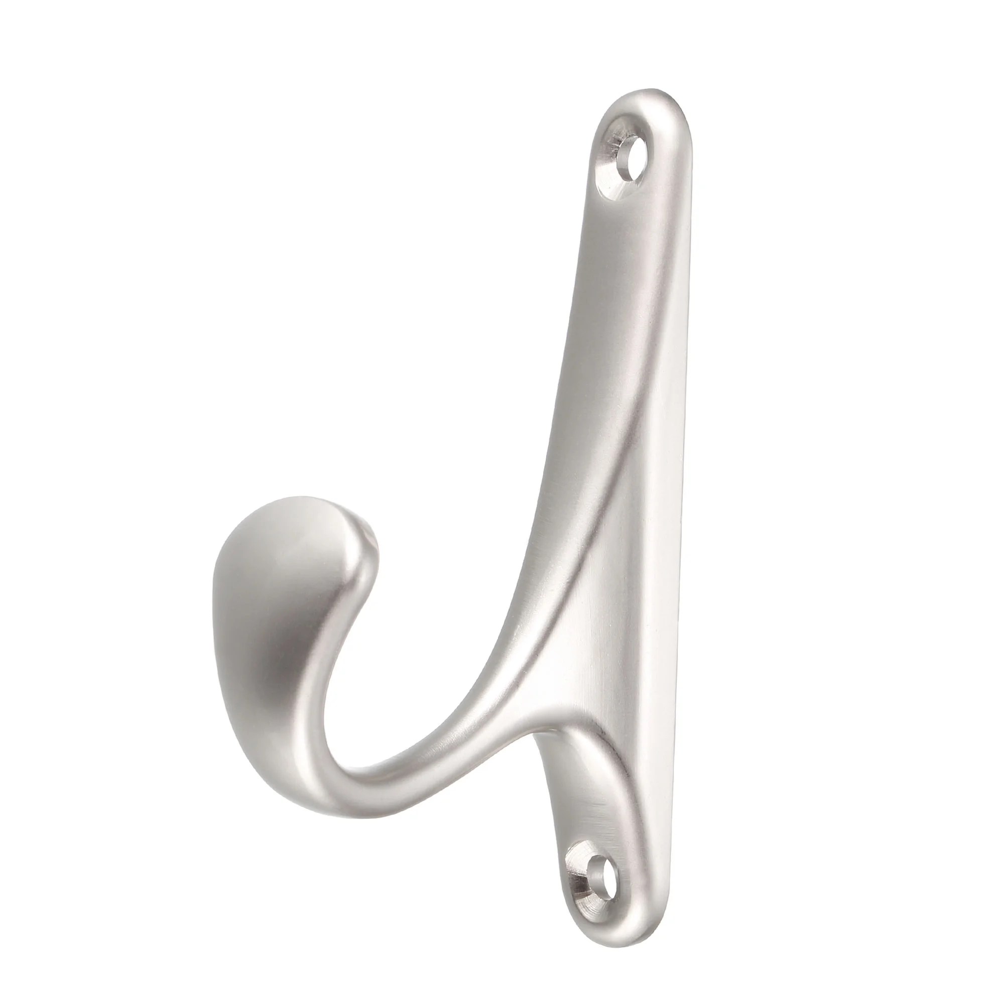 Decorative Curtain Drapery Holdback Wall Mounted Hook for Window Nickel