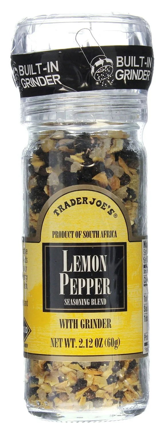 Trader Joe Lemon Pepper Seasoning
