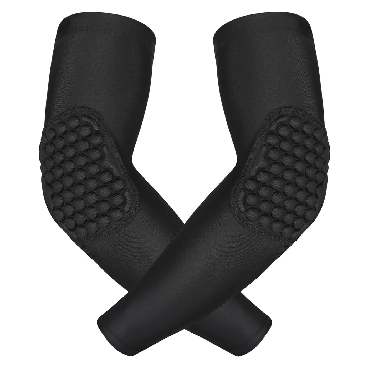HDE Padded Compression Arm Sleeves Elbow Protector for