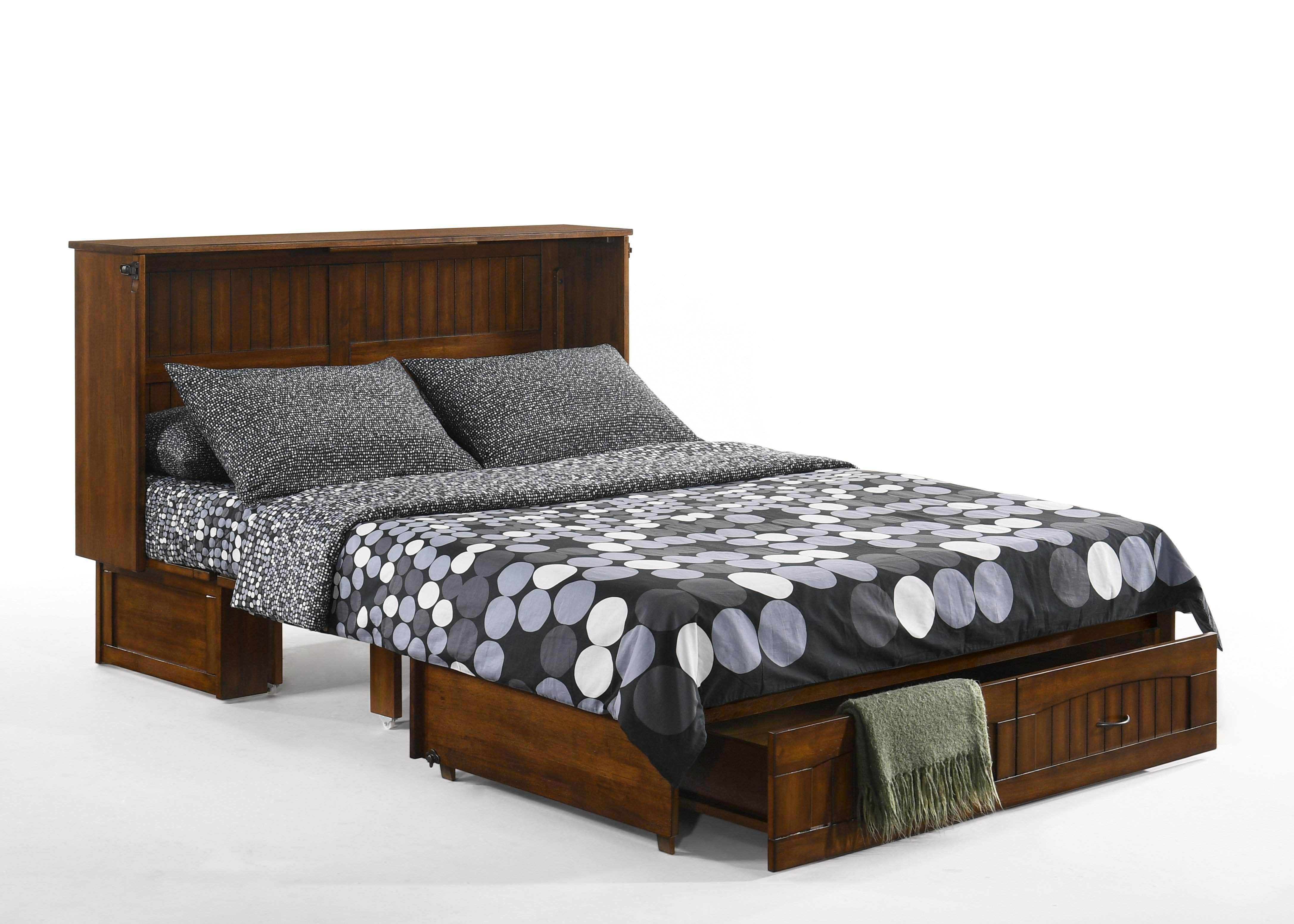 Alpine Murphy Bed with Queen Gel Memory Foam Mattress 2