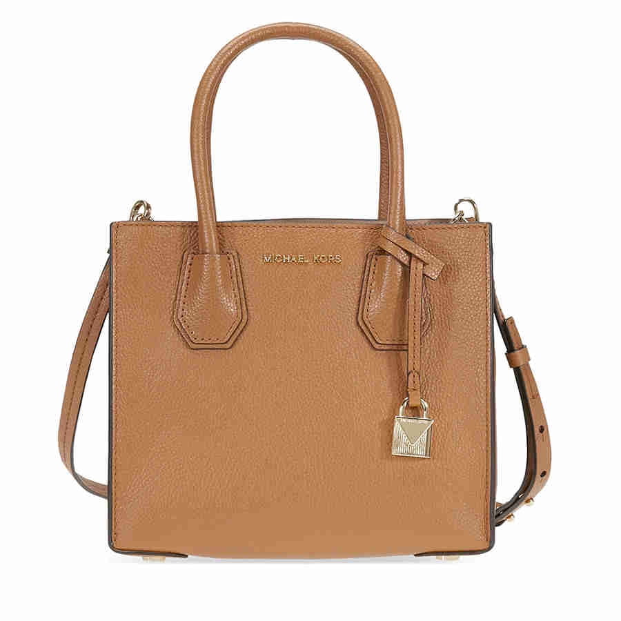 Mercer Medium Pebbled Leather Brossbody Bag Acorn