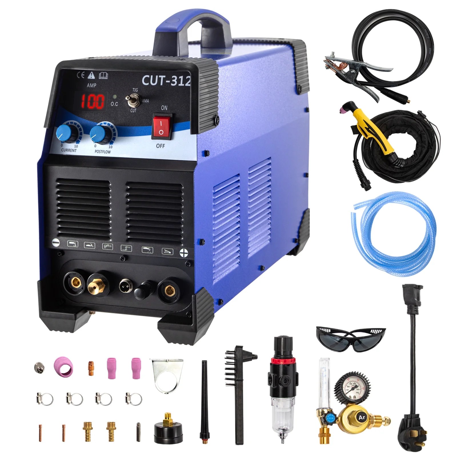 VEVOR Plasma Cutter 30Amp NonTouch Pilot Arc Plasma Cutting Machine