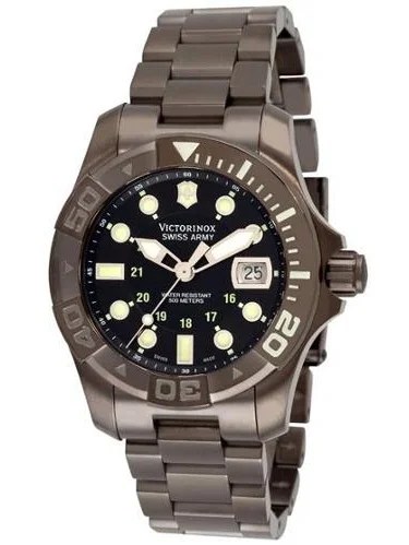 Victorinox 241429 Victorinox Dive Master 500 Black Ice Mens Watch
