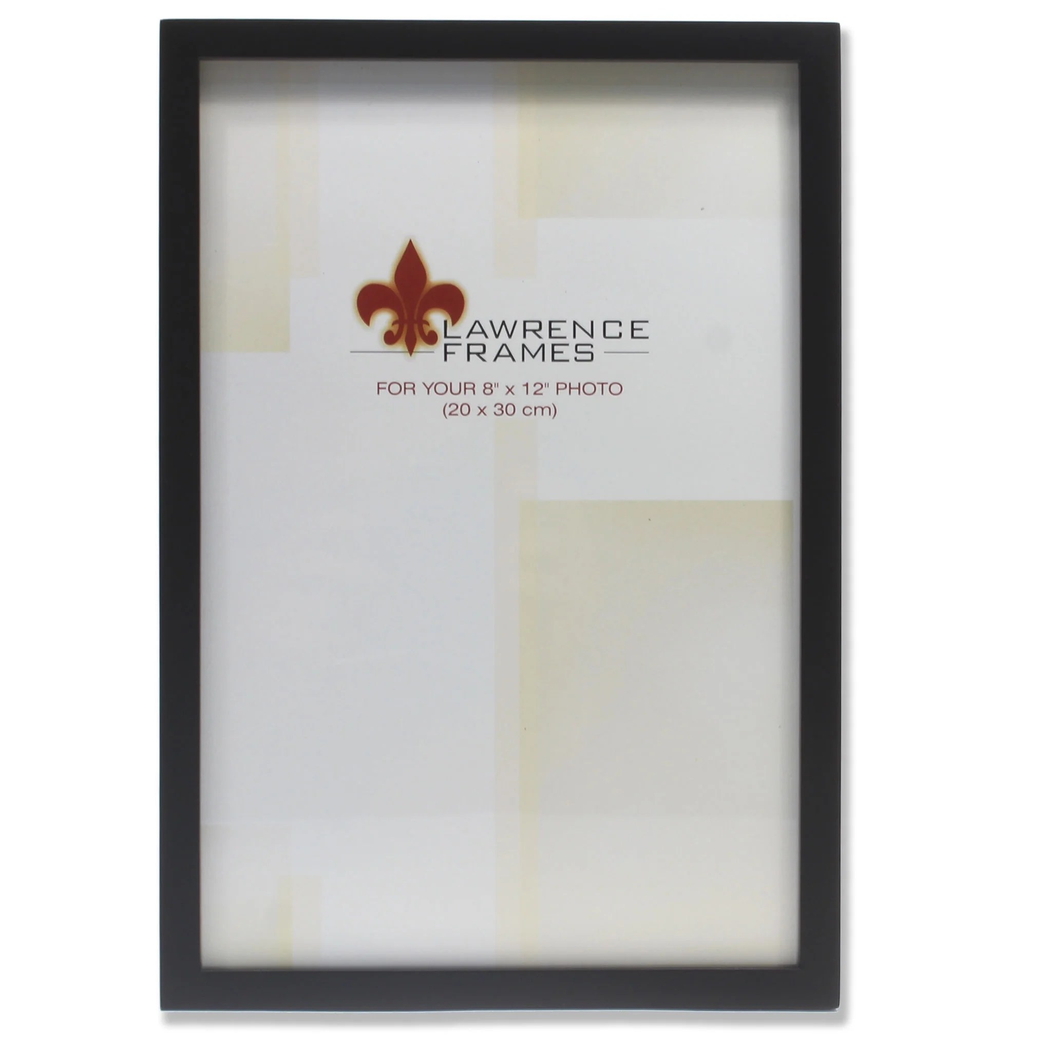 8x12 Black Wood Picture Frame Gallery Collection