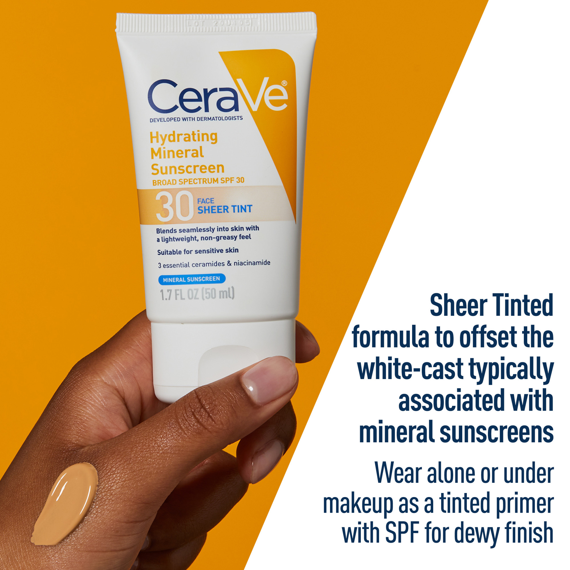 CeraVe Sheer Tint Facial Sunscreen SPF 30 in Nepal at NPR 2995, Rating 4.3