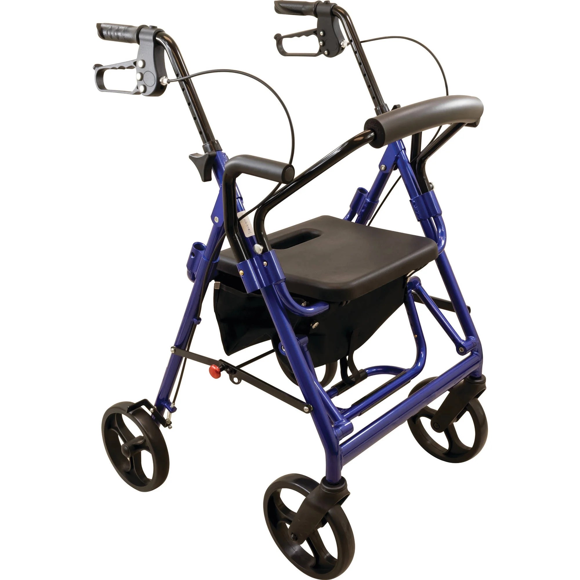 Roscoe Medical Deluxe Transport Rollator with Padded Seat Roscoe Medical Deluxe Transport Rollator with Padded Seat