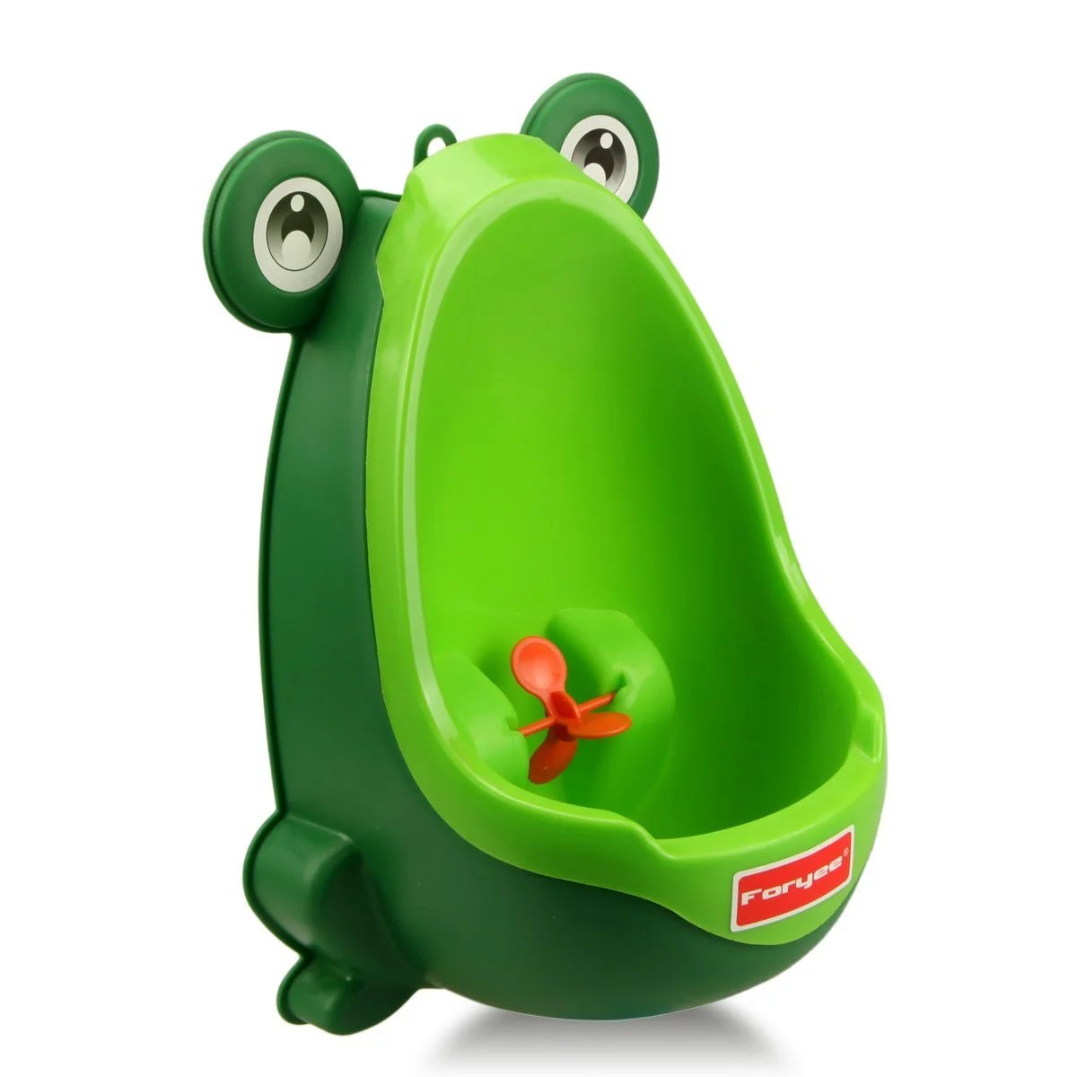 Foryee Cute Frog Potty Training Urinal for Boys with Funny Aiming