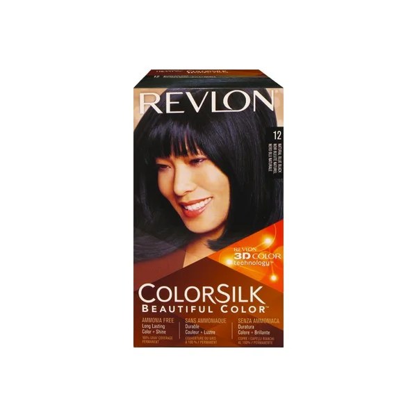 Revlon Colorsilk Hair Color Natural Blue Black