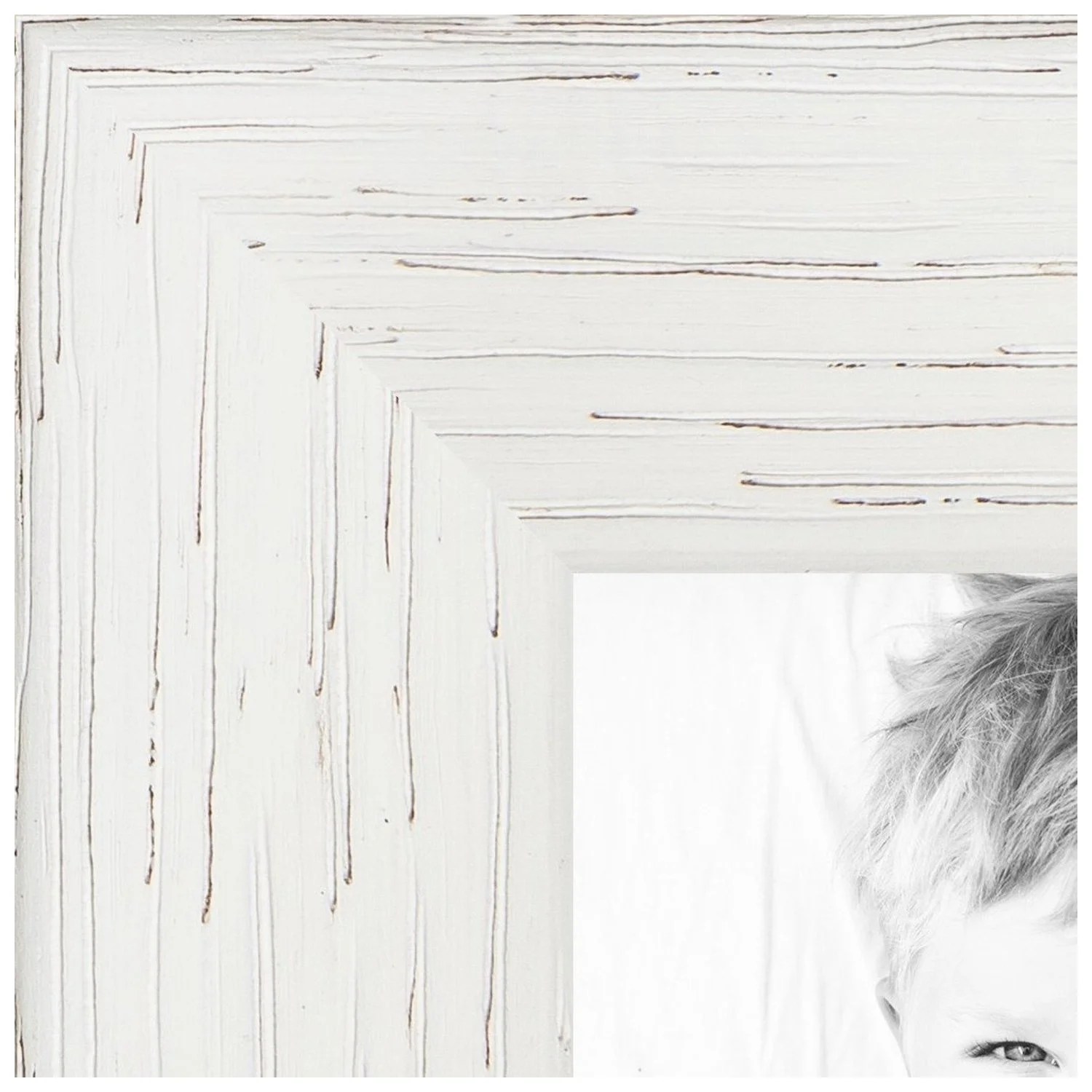 ArtToFrames 20x28 Inch White Picture Frame, This White Wood Poster