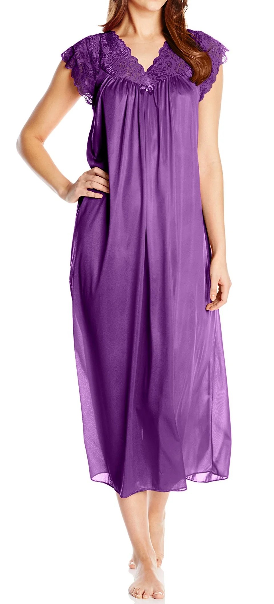 Shadowline Sleepwear & Robes Womens Sleepwear Large Illusion Lace