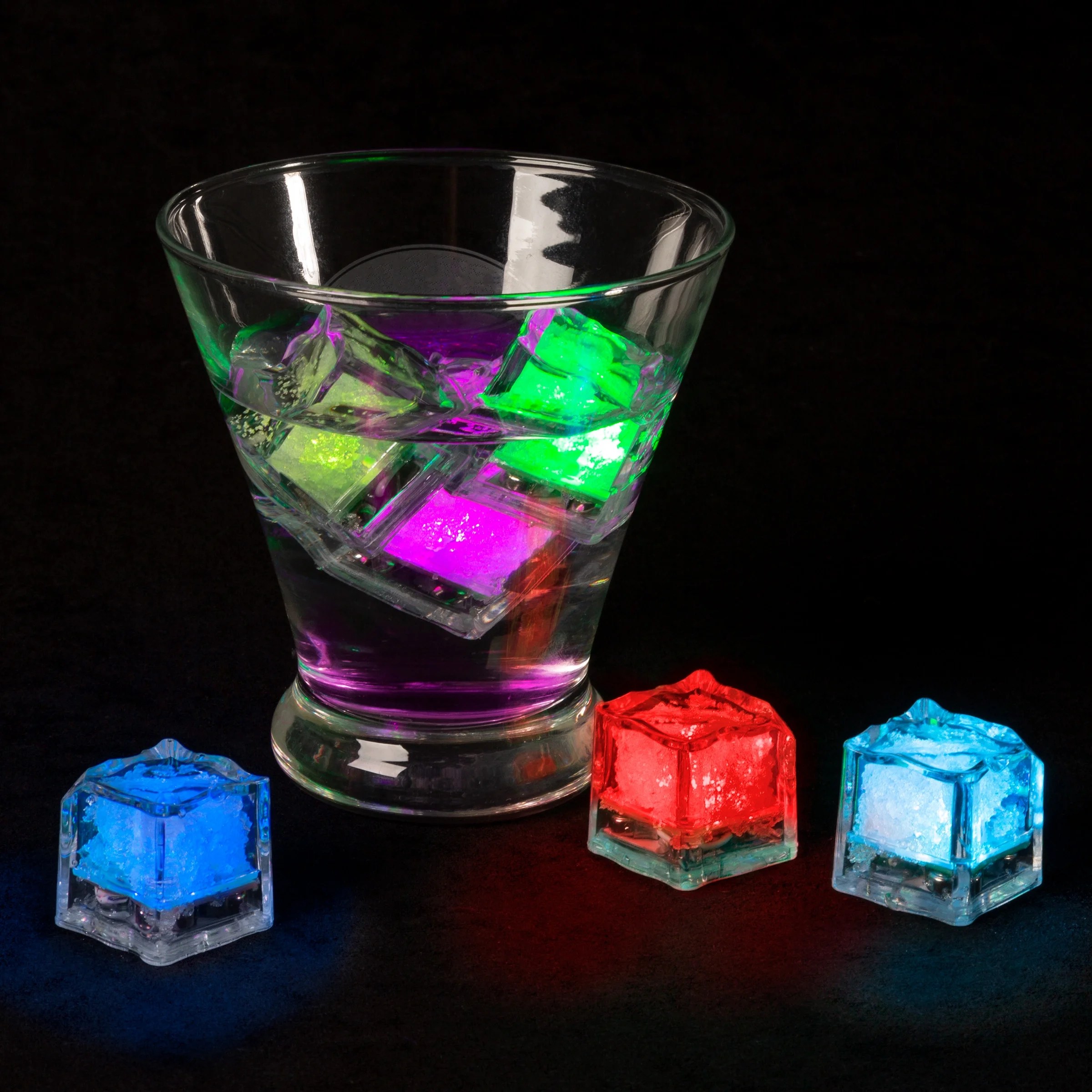 Ice Cube LED Lights WaterActivated, ColorChanging, FoodGrade Light