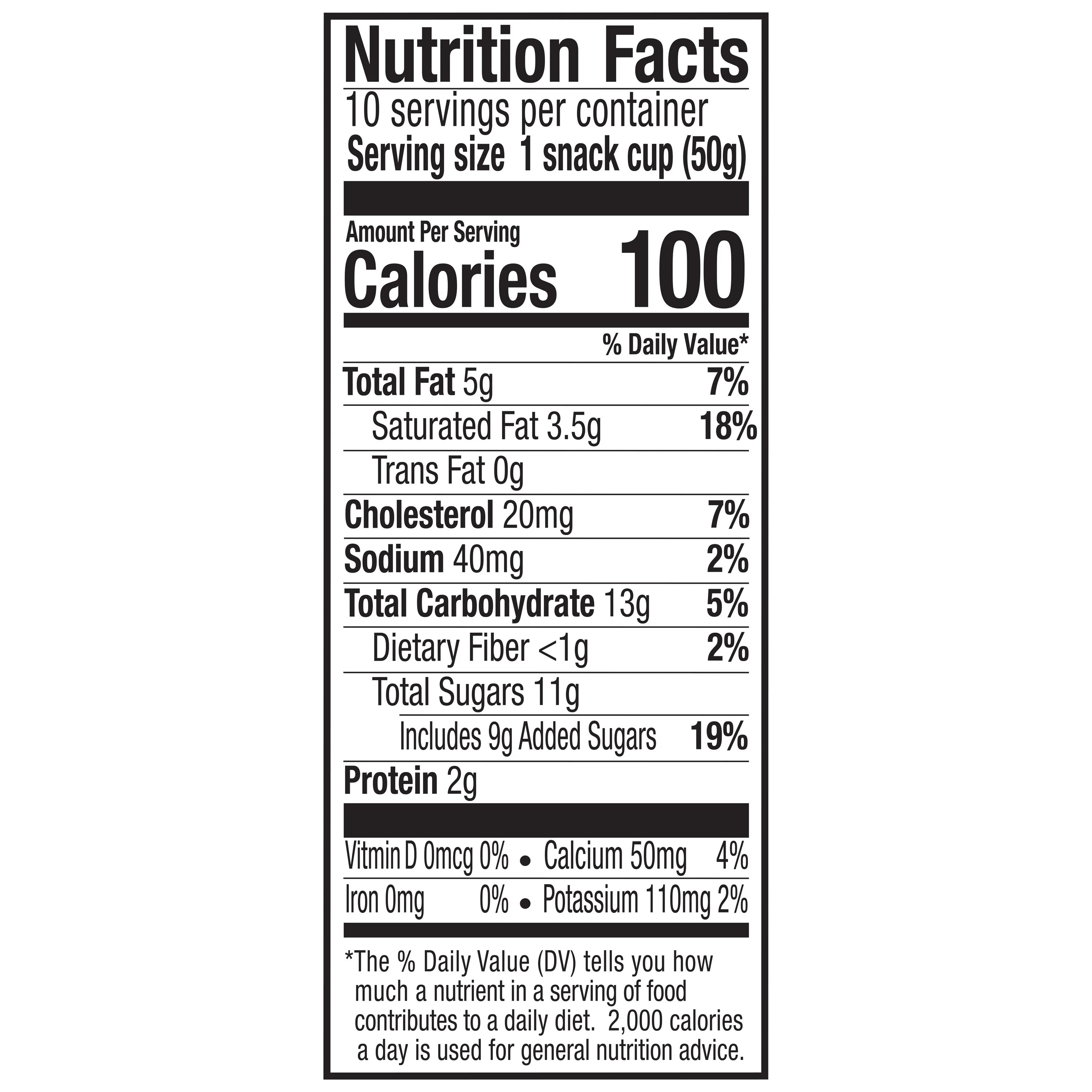 Ice Cream Nutrition Facts Breyers Blog Dandk