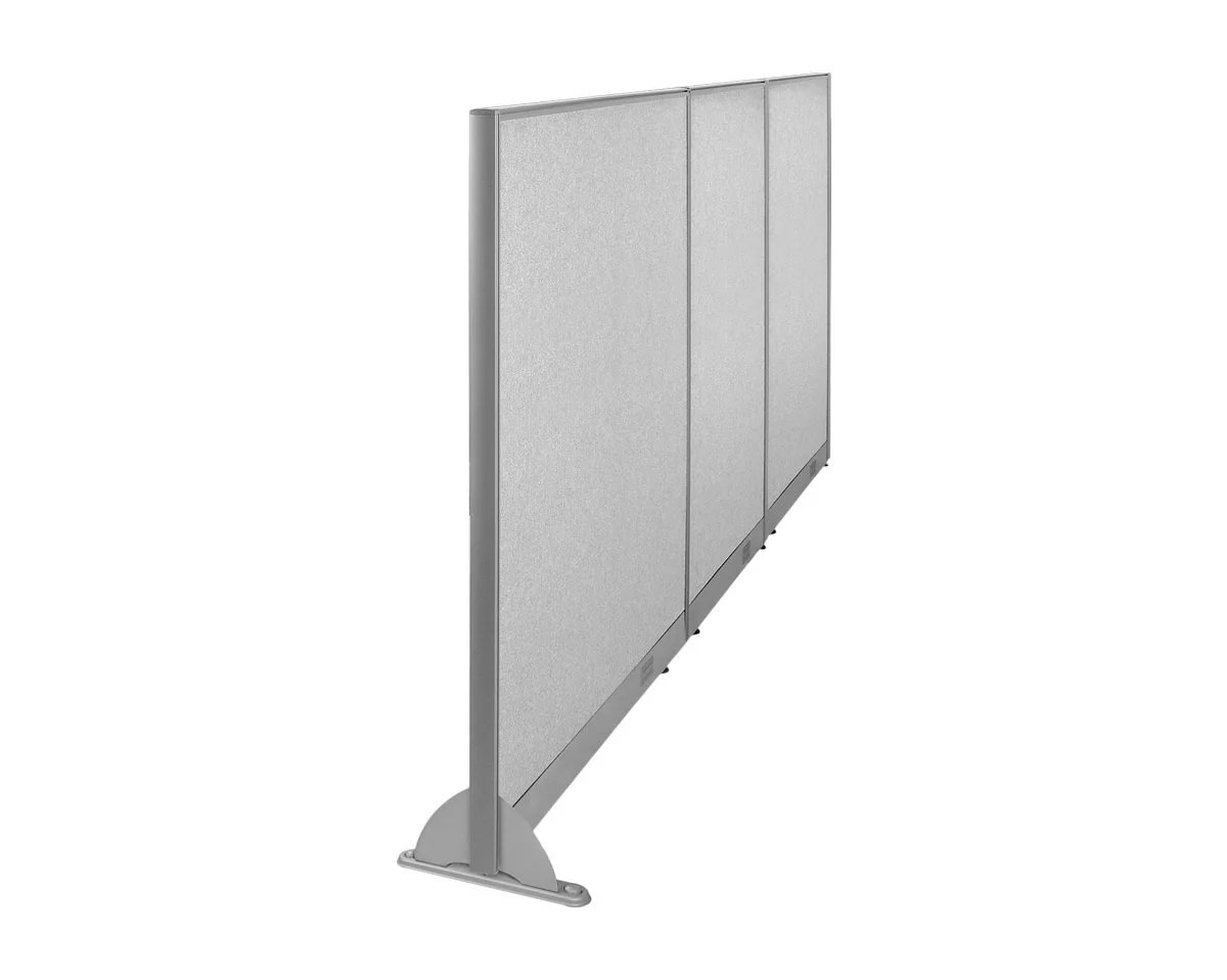 GOF 144"W x 72"H Wall Mounted Office Partition Cubicle Panel Room