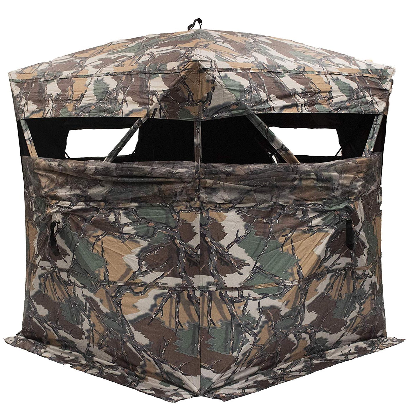 Rhino Blinds R150 Tough 3 Person Game Hunting Ground Blind, Predator Rhino Blinds R150 Tough 3 Person Game Hunting Ground Blind, Predator