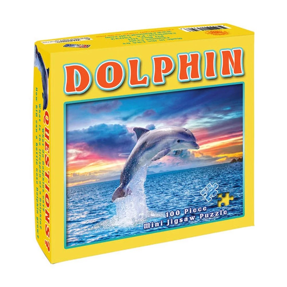 Channel Craft Mini Jigsaw Puzzle Sea Life Dinosaur 100 pc. 7 x 9