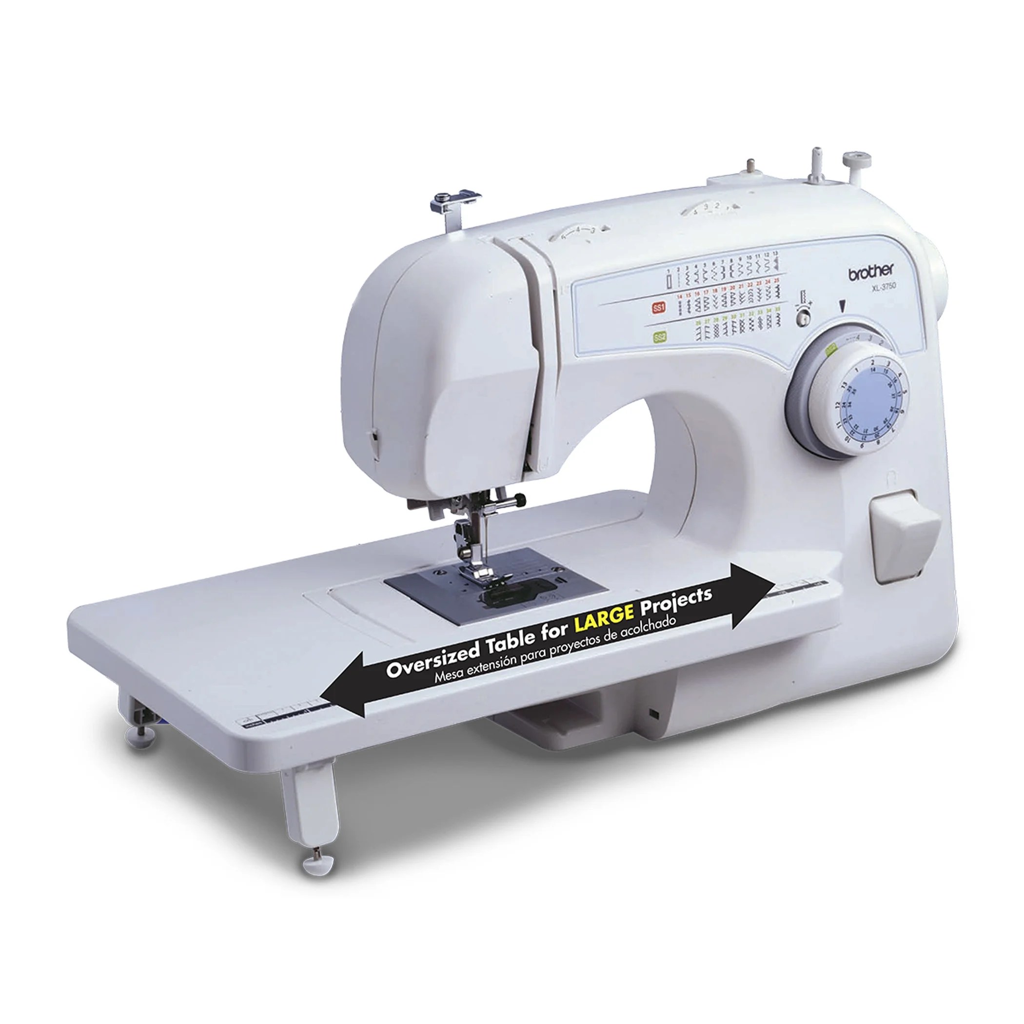Brother Free Arm Sewing Machine XL3750, 1.0 CT