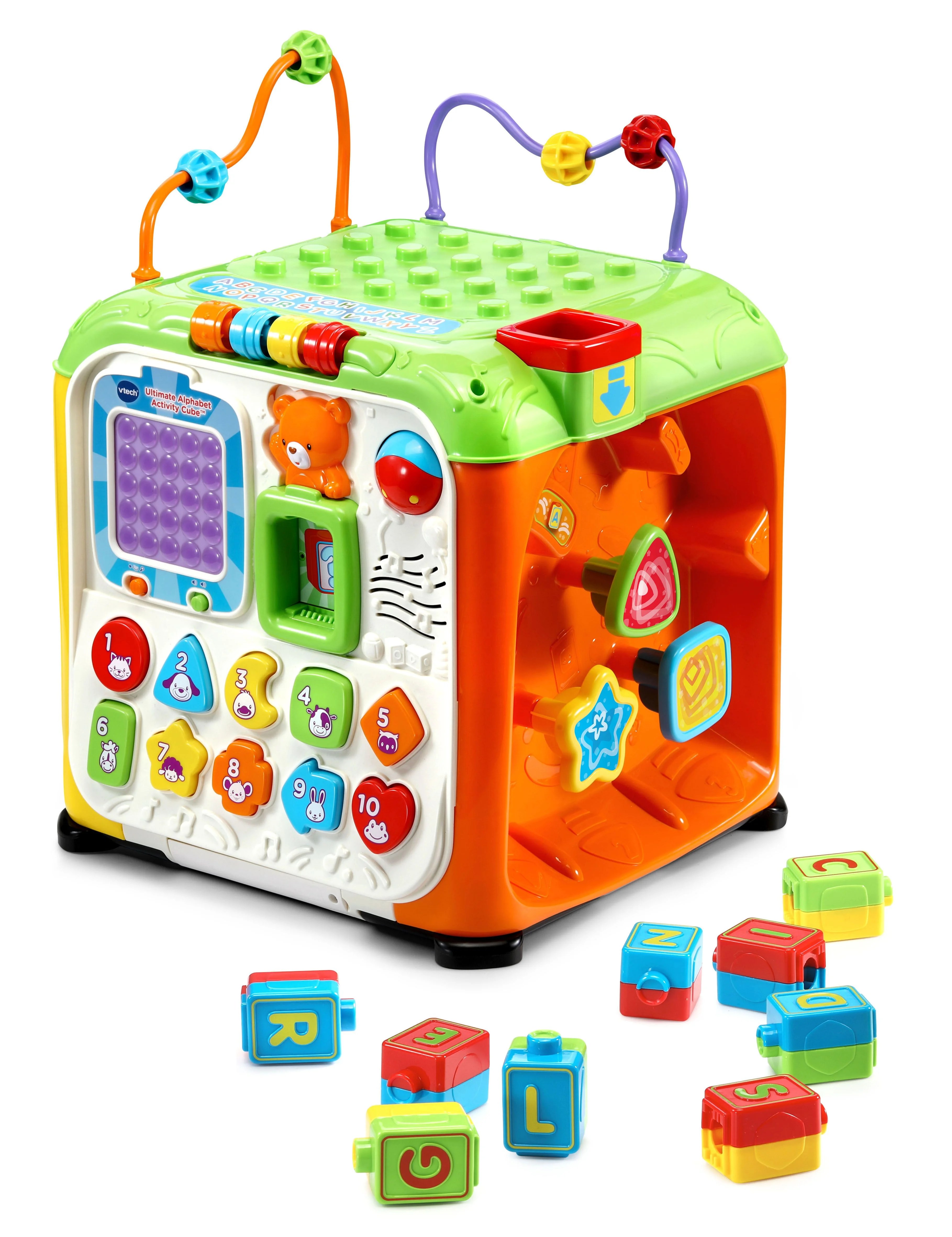 VTech Ultimate Alphabet Activity Cube Sensory Learning Toddler