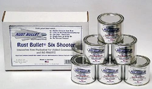 RUST BULLET Automotive Rust Inhibitor Rust Paint (6 Pack