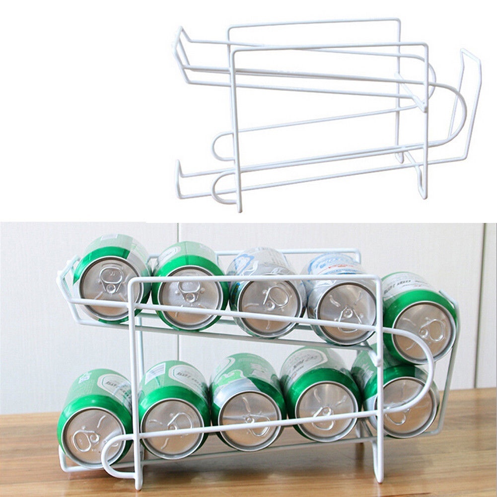Can Beer Beverage Soda Dispenser Rack Holder Organize Storage