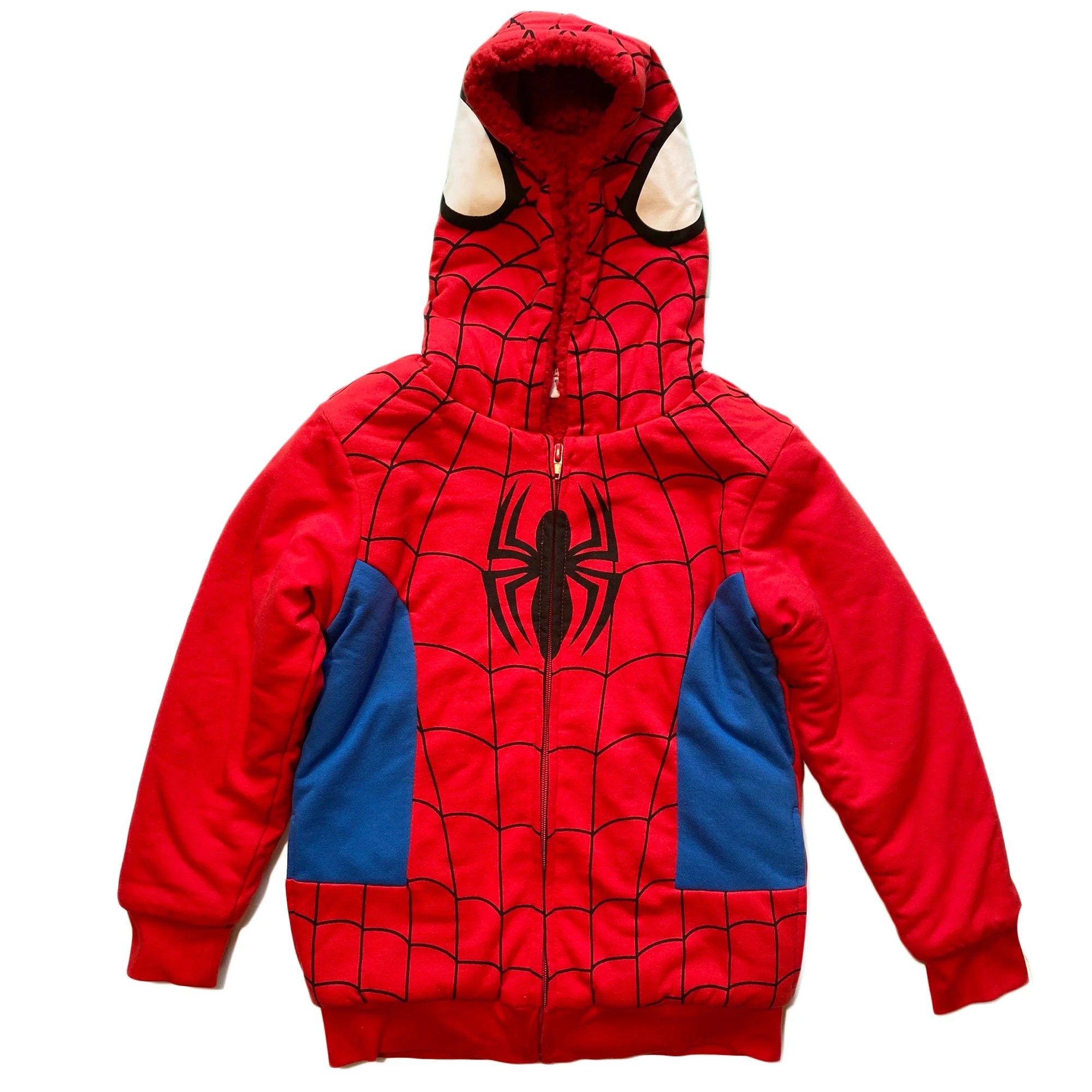 Marvel SpiderMan Sherpa Fleece Hoodie (Little Boys)