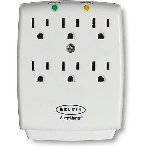Belkin Travel Surge Protector with Hidden Swivel Plug