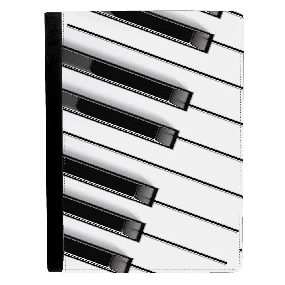 Grand Piano Keys Keyboard Apple iPad Pro 12.9 Inch Leather Flip Tablet