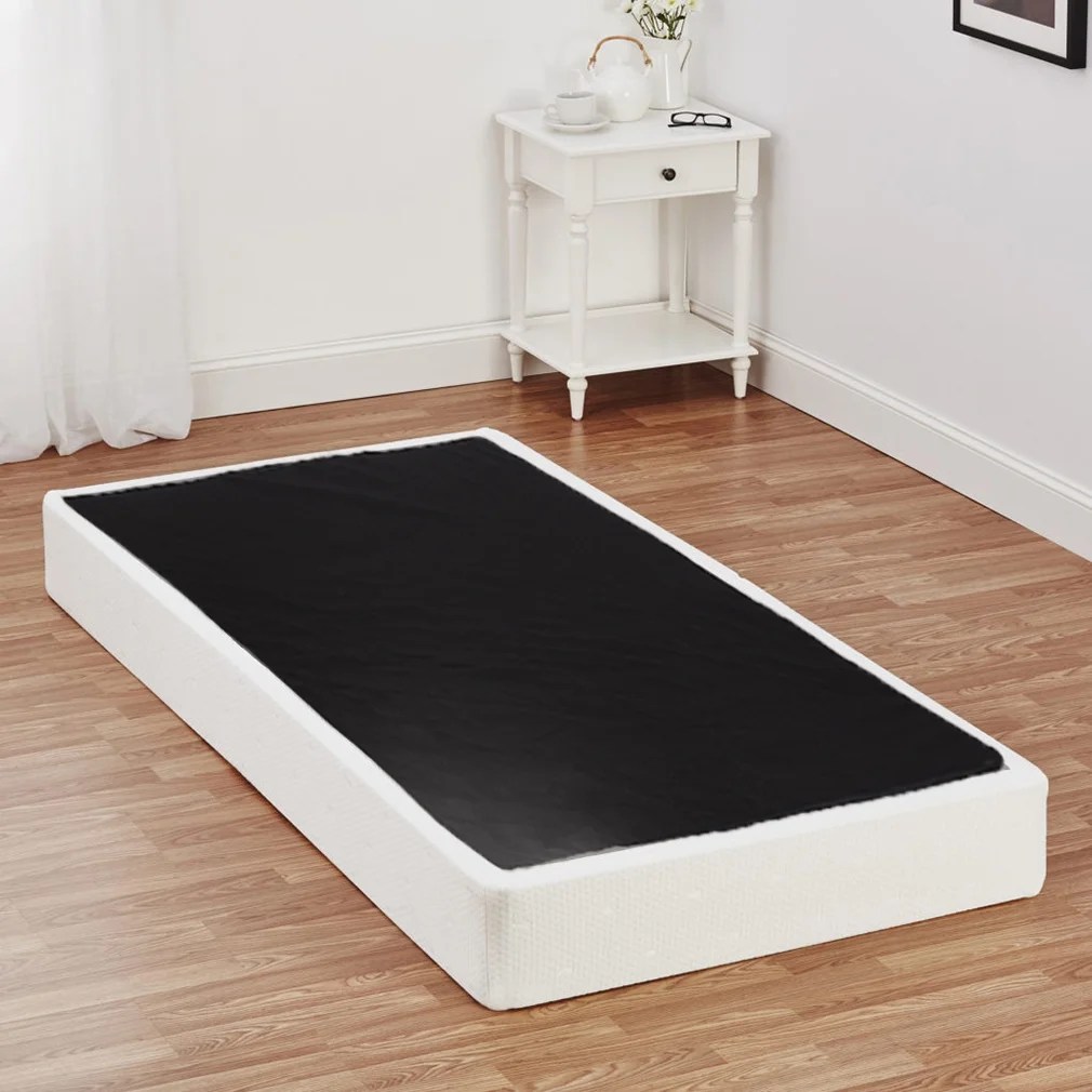 Box Spring Bed Frame 8 Inch Mattress Foundation Strong Steel Structure
