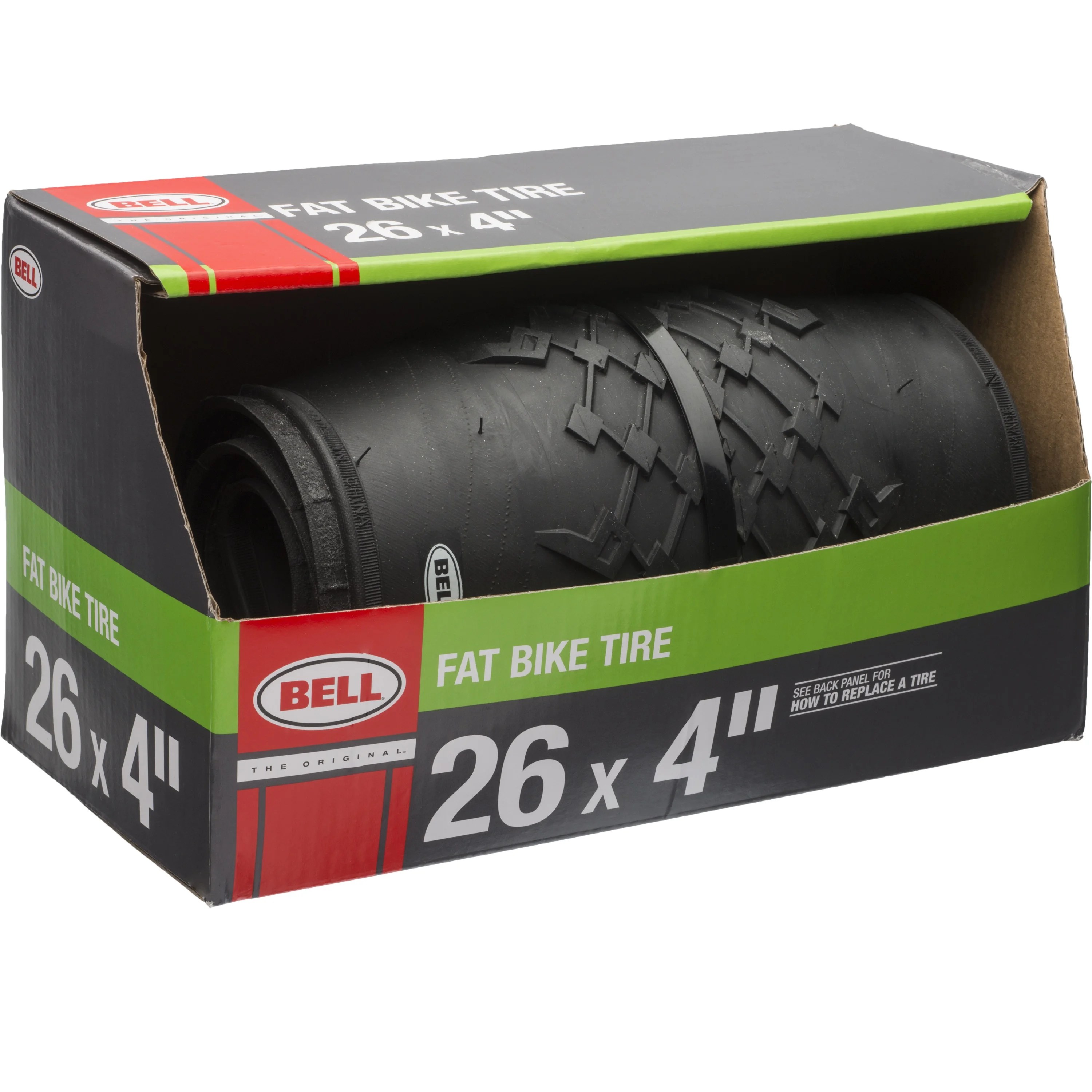 Bell Sports GLIDE 26" x 4.0" Fat Bike Tire, Black