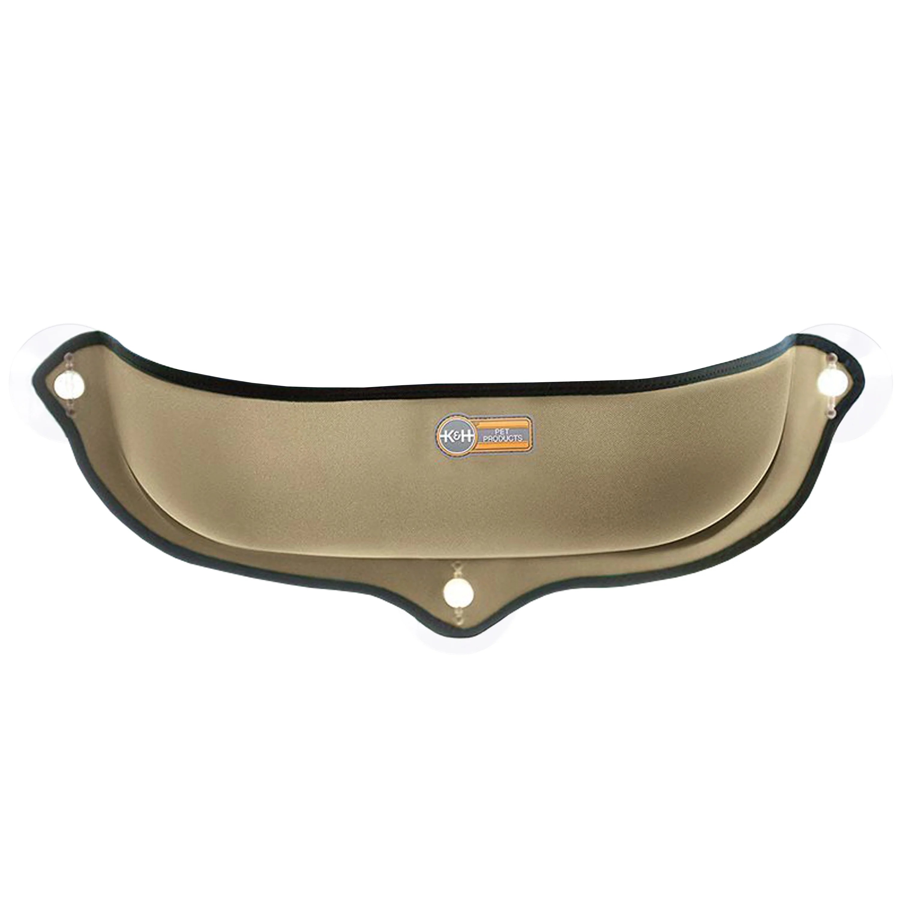 K&H Pet Products EZ Mount Window Bed Kitty Sill Tan 27 X 11 X 6 Inches