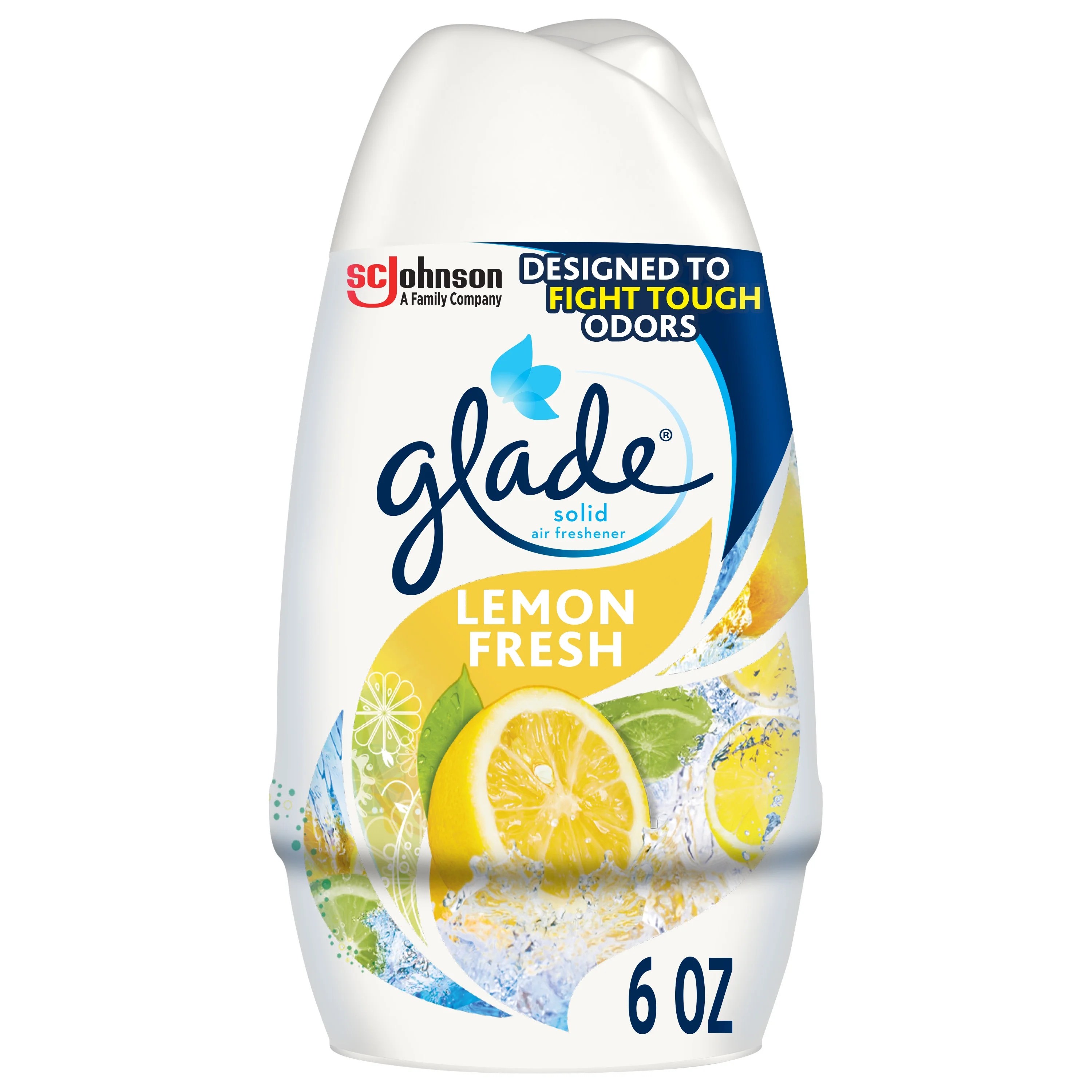 Glade Solid Air Freshener 1 CT, Lemon Fresh, 6 OZ. Total