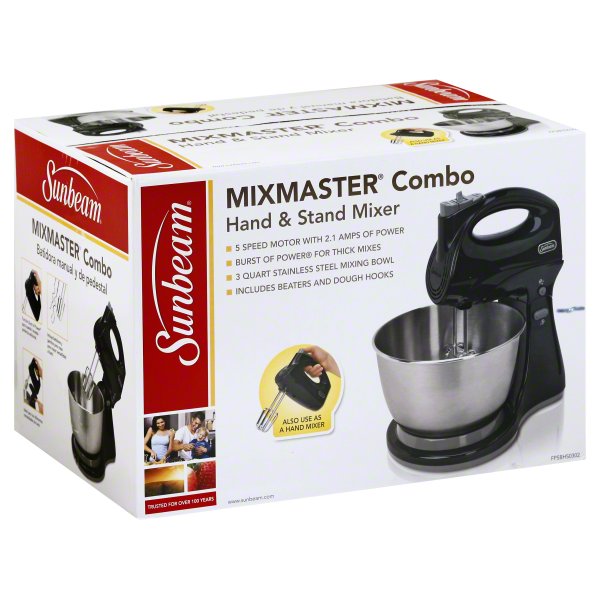 Sunbeam, Sunbeam Mix Master Combo Hand & Stand Mixer, 1 mixer