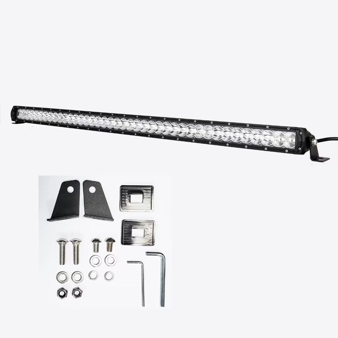 Biglion.x Slim 40inch LED Light Bar Spot Flood Combo Single Row Off