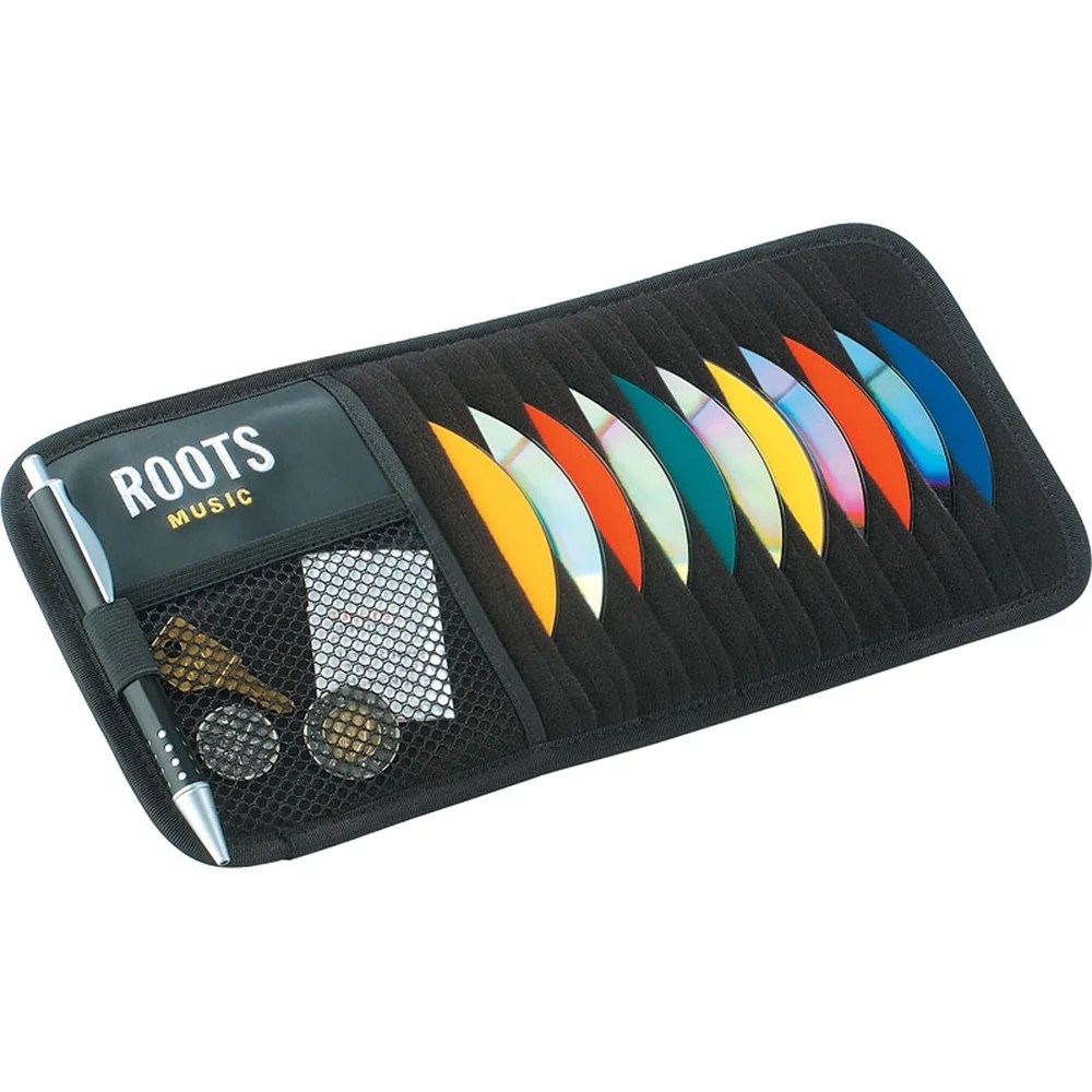 Car Visor CD Holder Black A4 by ROOTS Walmart Canada