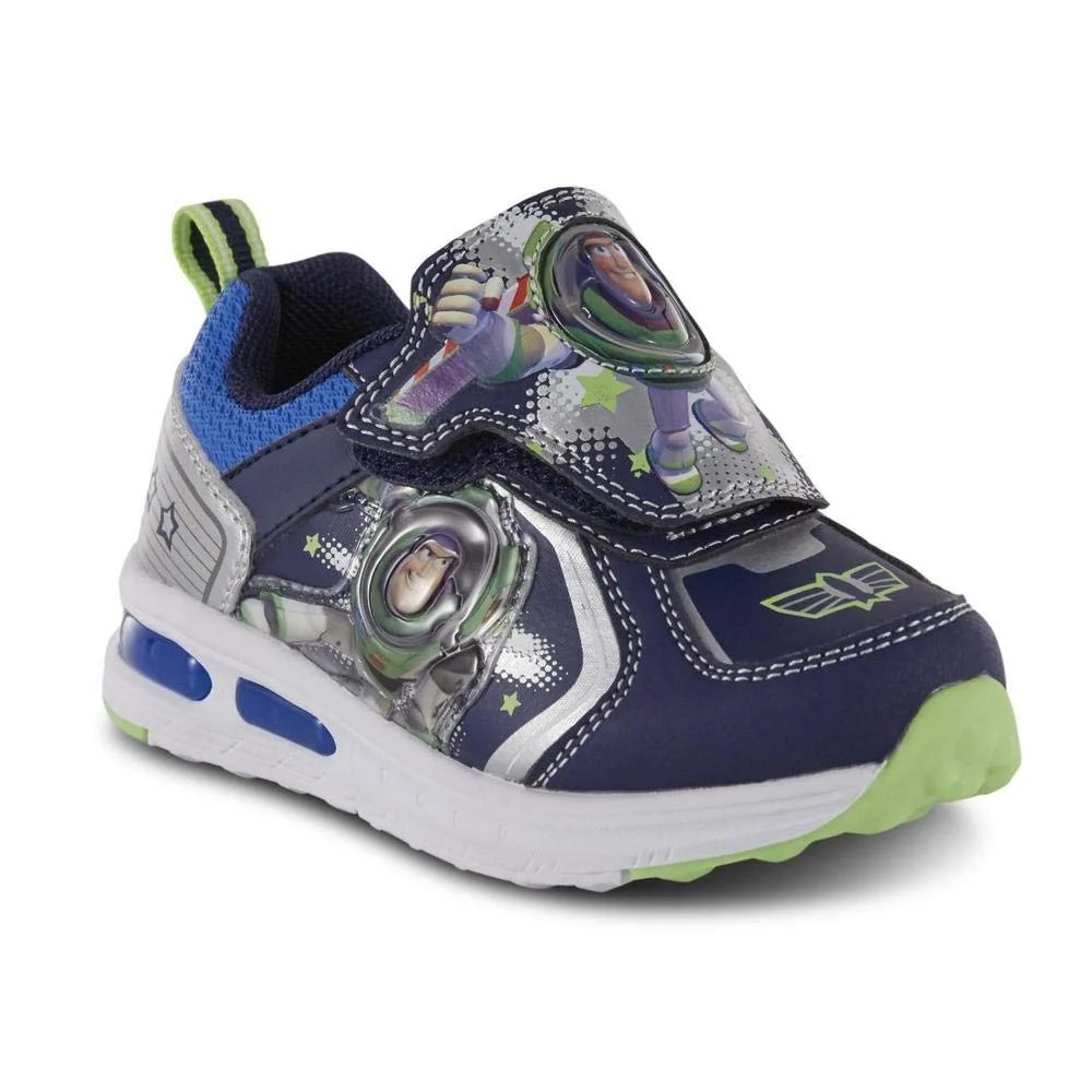Disney Toddler Boys' Toy Story Buzz Lightyear LightUp Sneaker Shoes