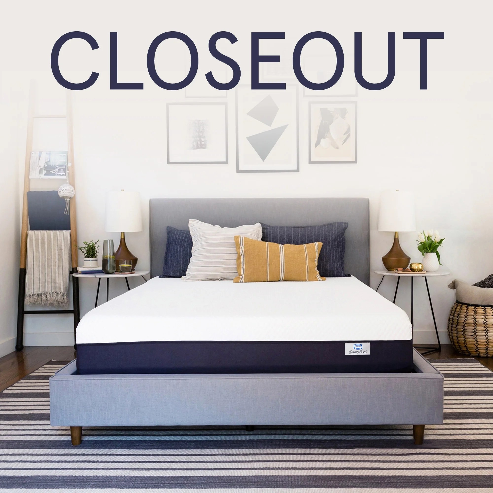 Simmons Beauty Sleep Mattress in a Box, Twin