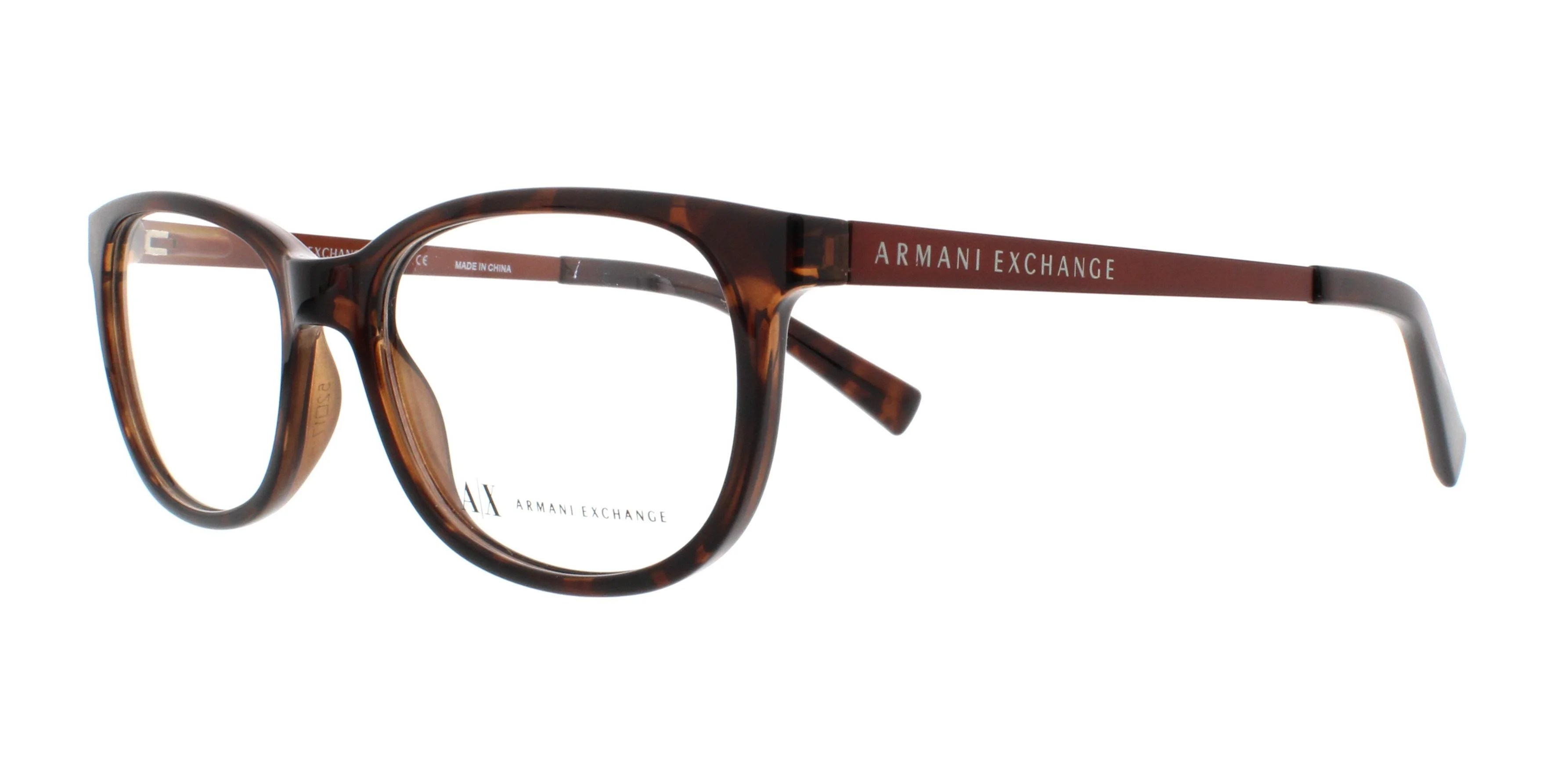 ARMANI EXCHANGE Eyeglasses AX3005 8037 Tortoise 52MM