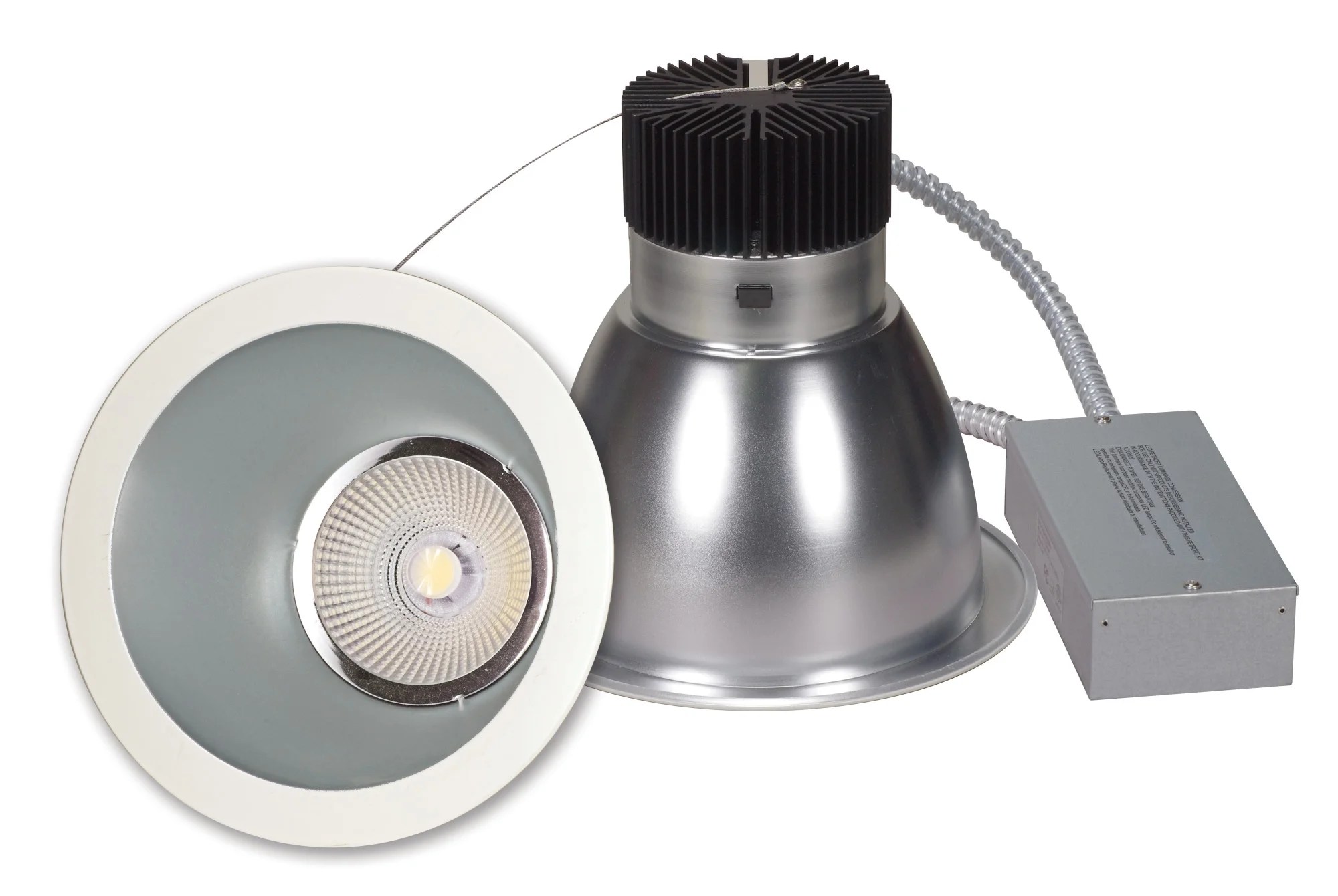 Satco Lighting S8707 8" LED Open Recessed Trim Integrated Recessed