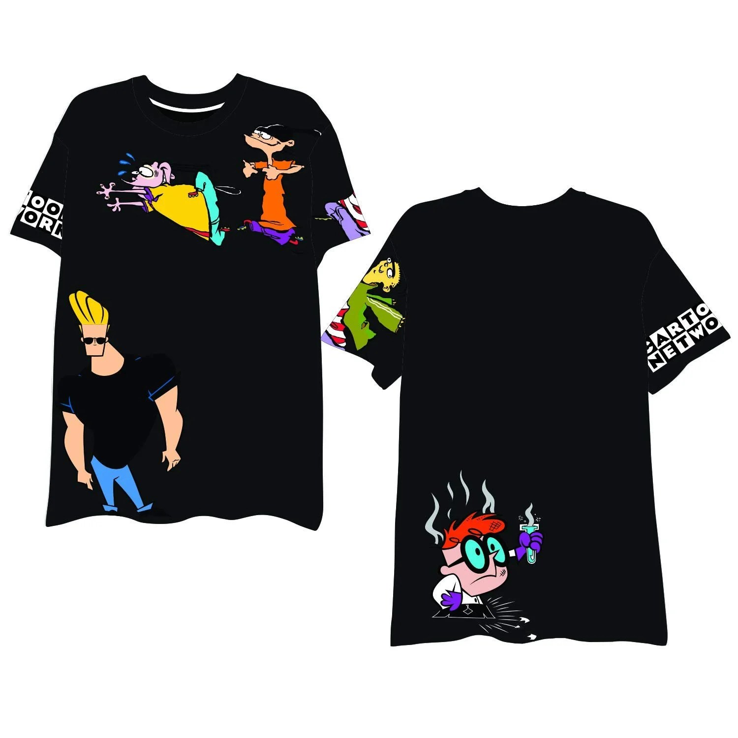 Cartoon Network Mens Throwback Shirt Jonny Bravo