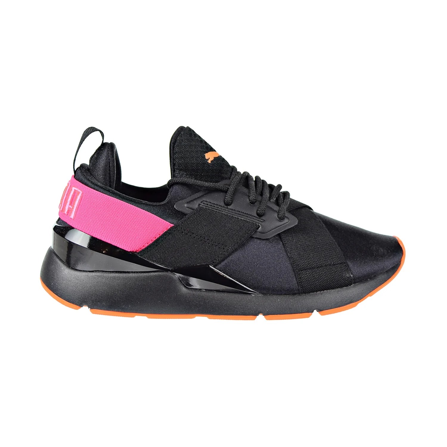 PUMA Puma Muse Chase Big Kids Shoes Puma Black/Knockout Pink 368036
