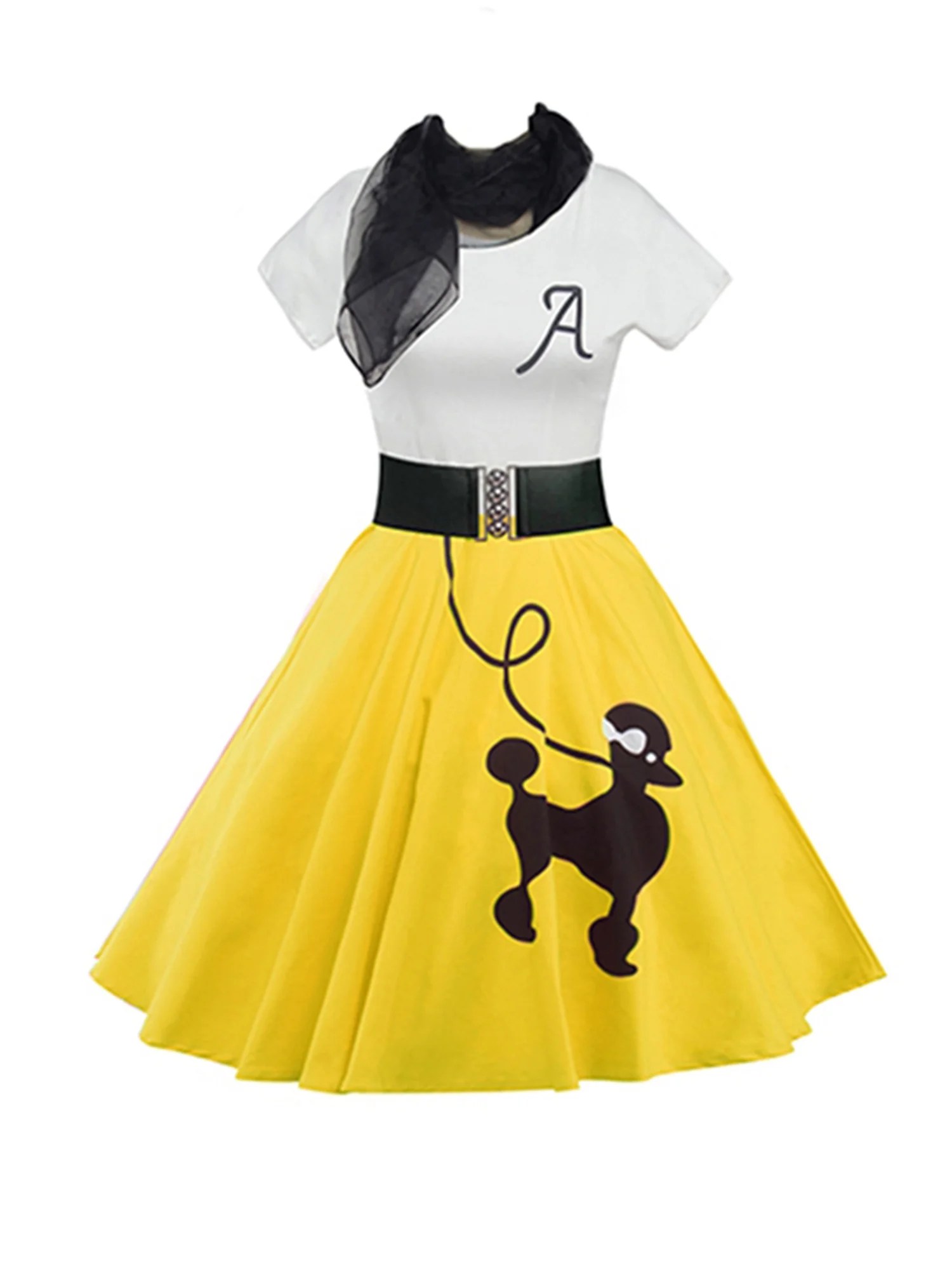 Sexy Dance Vintage Dresses Women Swing Christmas Party